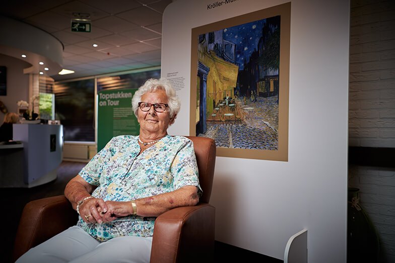 Mevrouw Bijvoet-Niele (95 jaar)